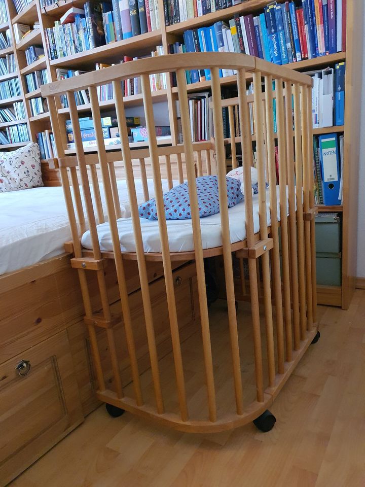 Babybay Maxi Natur * Öko * Beistellbett * viel Zubehör * 1. Hand in Hannover