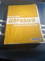 Suzuki GSF 650/S Werkstatt Handbuch Thüringen - Suhl Vorschau