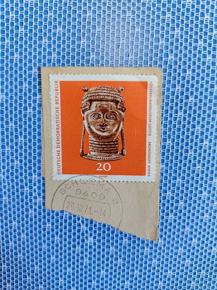 Philatelist. Alte Briefmarken Sammlung.  Briefmarken gestempelt. in Köln