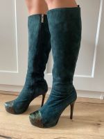 Damen Stiefel Wildleder, Absatz 10 cm, Gr. 39 Duisburg - Homberg/Ruhrort/Baerl Vorschau