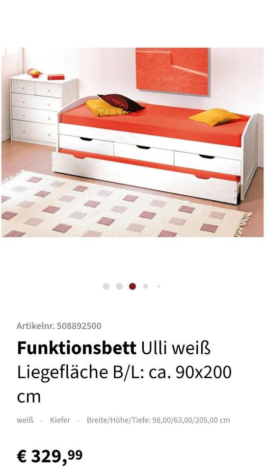 Funktionsbett Bett Doppelbett in Wülfrath