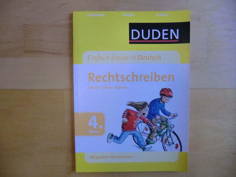 Buch Duden Rechtschreiben 4.Klasse Deutsch in Leutenbach