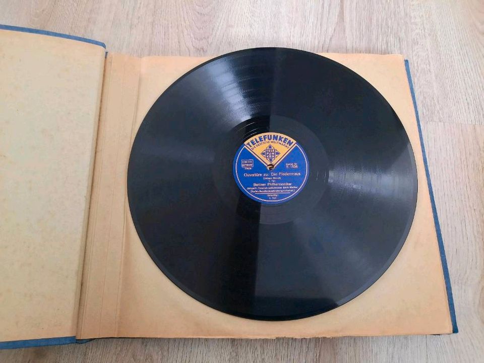 Schellackplatten inklusive Album in Stralendorf
