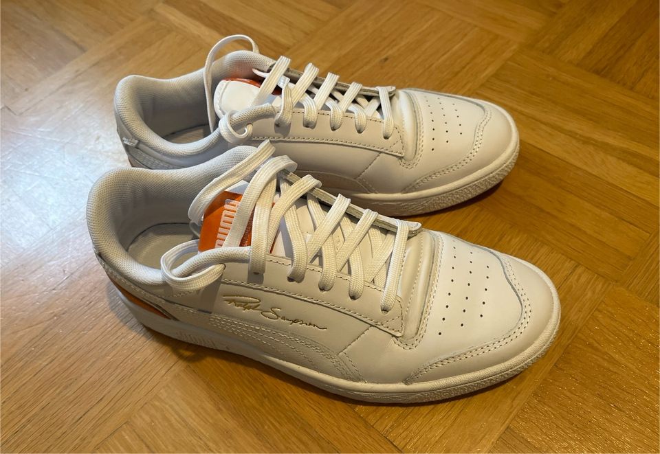 Puma Sneaker weiß orange , Größe 38 wie neu in München