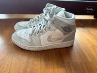 Jordan 1 mid light grey camo Bayern - Landshut Vorschau