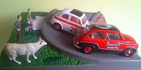 Diorama Fiat 1:43 2erSets 'hill climb' brumm / Vitesse, Unikate! Baden-Württemberg - Unterensingen Vorschau