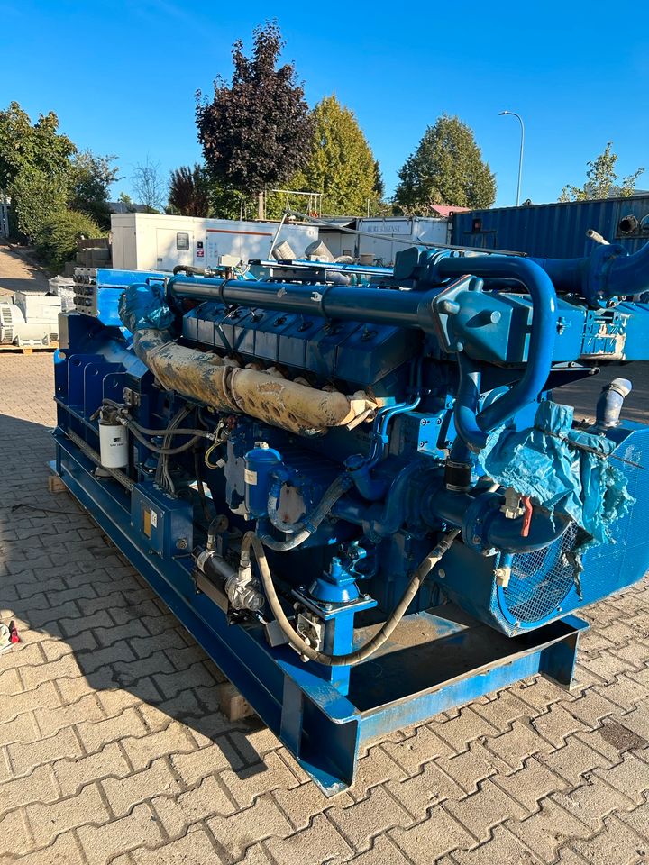 Deutz 950 KVA Stromaggregat BHKW Notstromaggregat Stromerzeuger in Gundelsheim