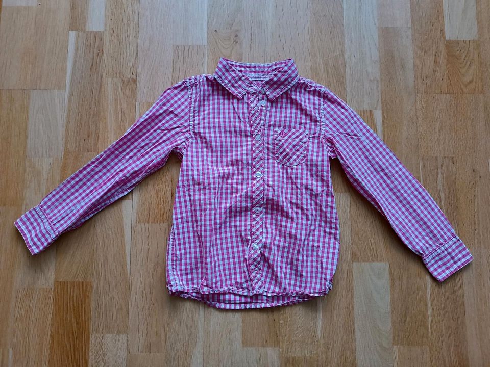 Karo Langsam Hemd für Mädchen von H&M in Größe 116 in Darmstadt