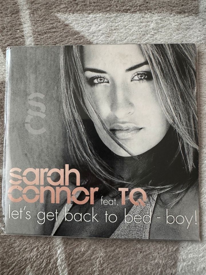 Sarah Connor Let‘s Get Back To Bed Boy Cardsleeve Promo CD in Buttstädt