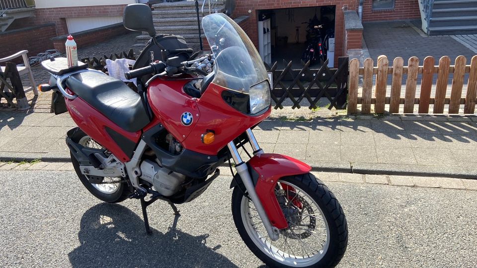 BMW F 650 rot, Wilbers, Griffheizung, Tanktasche, TÜV bis 02.2025 in Seelze