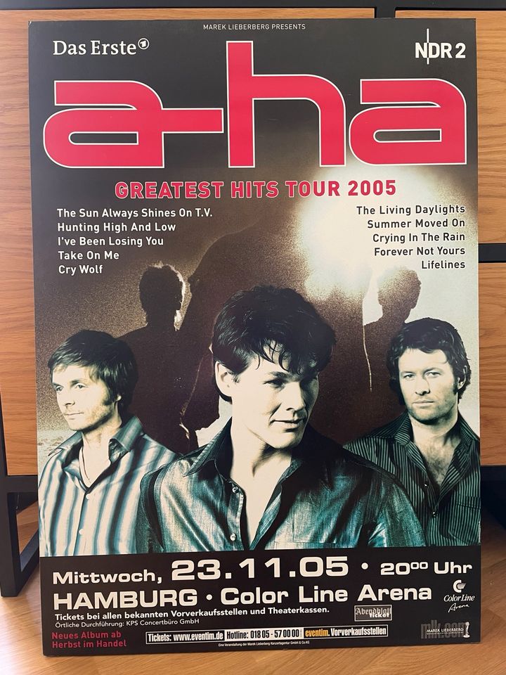 A-ha Plakat in München