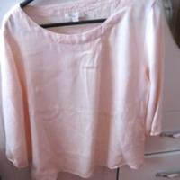 Garnabys London Damen Bluse Gr.42 puder Rose Satin, 3/4 Arm, Rheinland-Pfalz - Landstuhl Vorschau