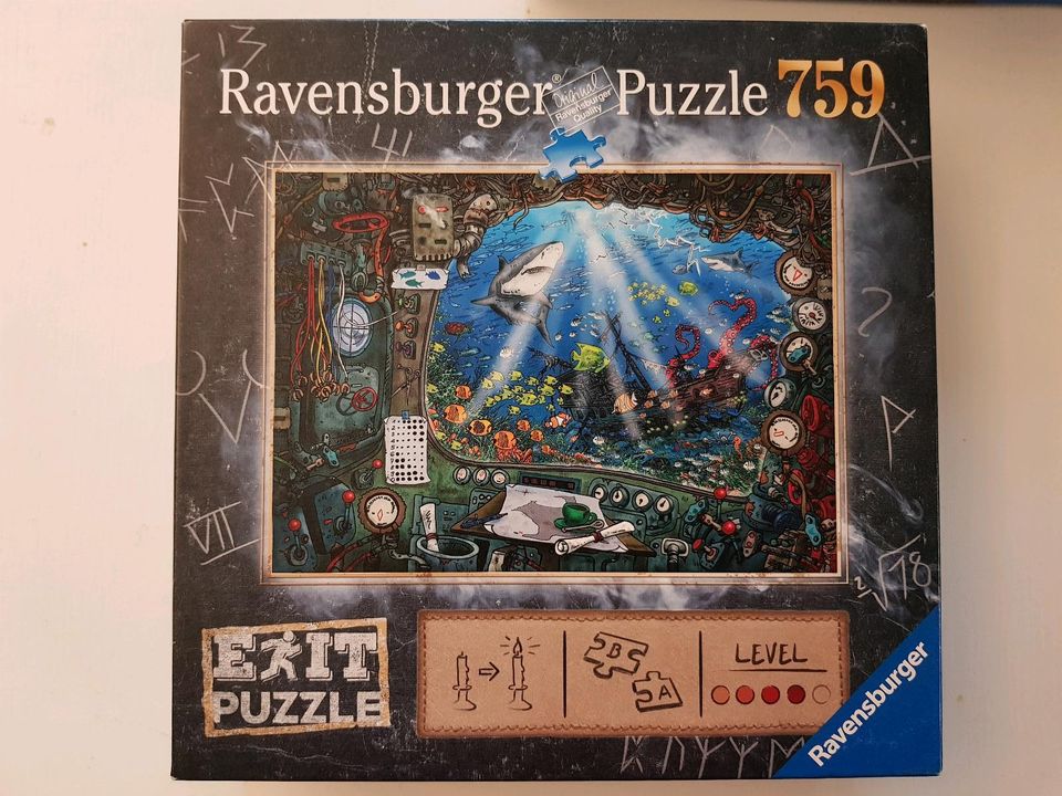 Exit Puzzle \'Im U-Boot\' von Ravensburger, 759 Teile in Nordrhein-Westfalen  - Kerpen | Weitere Spielzeug günstig kaufen, gebraucht oder neu | eBay  Kleinanzeigen ist jetzt Kleinanzeigen