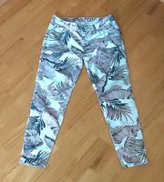 7/8-Jeggings * Hose ~ LASCANA ~ Gr. 40 ~ weiß ~ rosé Blätter~wNEU Hessen - Schaafheim Vorschau