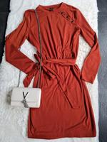 shein Kleid Ziegelrot Casual Büro Anlass S 36 Bayern - Waldkraiburg Vorschau