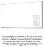 Heidenfeld Infrarotheizung HF-HP100-3, mit Thermostat 1000 Watt, Hessen - Kassel Vorschau