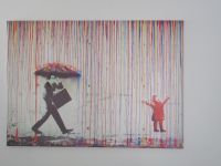 Wandbild Bild - Banksy - Regen VON Farben - 140x100 NEU Leinwand Baden-Württemberg - Balingen Vorschau