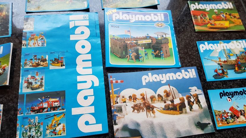 playmobil  flyer selten rar ab1975 neuwertig space ritter western in Osterburken