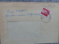 DDR Walter Ulbricht Brief mit Sichtfenster und frankiert mit Baden-Württemberg - Bad Saulgau Vorschau