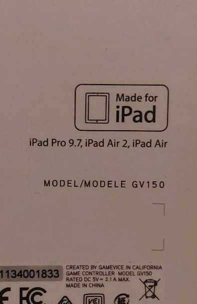 GAMEVICE für iPad Pro 9.7, air2, air in Leipzig