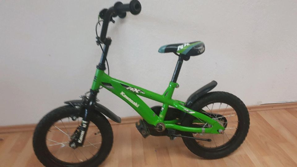 Kinderfahrrad Kawasaki  14 zoll in Beucha