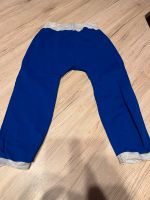 Hose Leggings Handmade selbstgemacht dicker Stoff blau Gr.104 Sachsen - Burkhardtsdorf Vorschau