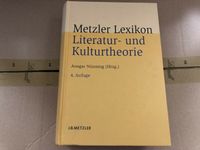 J. B. Metzler Lexikon Literaturtheorie Kulturtheorie Nünning Buch Berlin - Schöneberg Vorschau