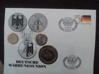 Bund Numisbrief Währungsunion mit 1 DM, 1 Mark der DDR, Medaille, Berlin - Mitte Vorschau