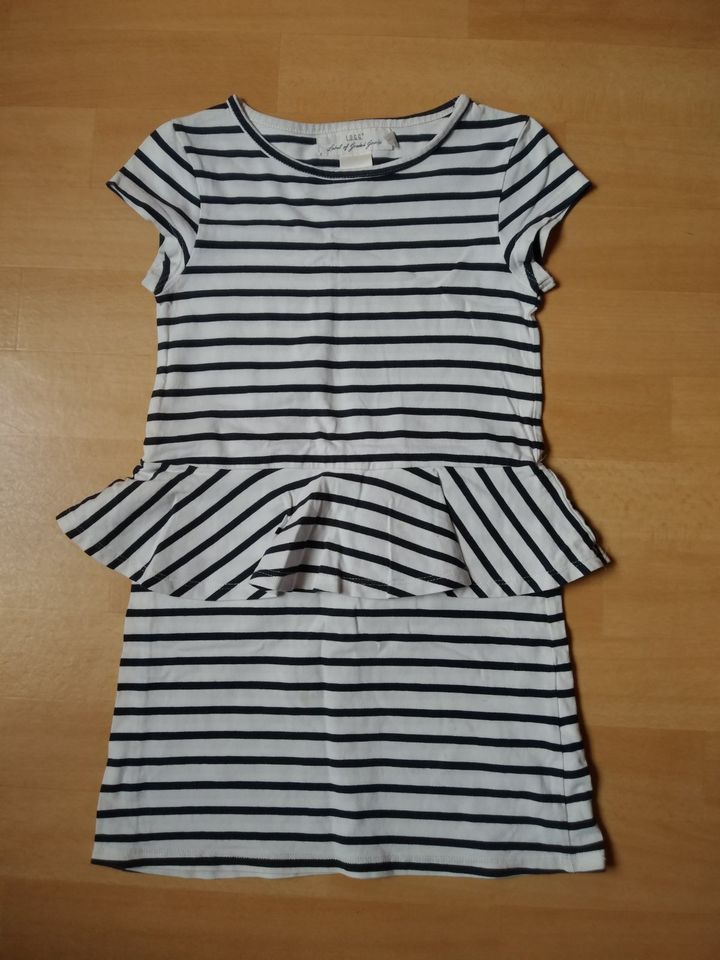 Mädchen tolles Kleid Sommerkleid Marine Style 110/116 H&M in Rostock