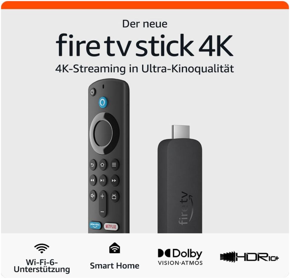 Amazon Fire TV Stick 4K 2. Gen *NEU*&*OVP* in Wernau