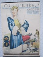 Antik Trödel Jugendstil Poster Plakat Werkzeug alte Werbung 1929 Hessen - Marburg Vorschau