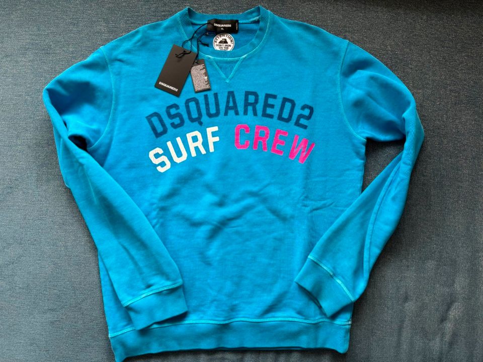 100% Original Dsquared Pullover Sweatshirt, Gr. XL (L), NEU! in München