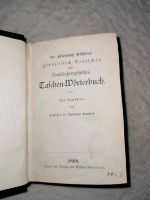 Köhlers Französisch-deutsches französisches Wörterbuch 1906 Antik Brandenburg - Eberswalde Vorschau