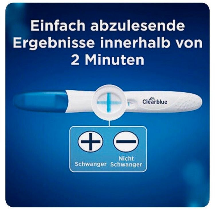 1x Clearblue Schwangerschaftstest Schnell & Einfach in Erkelenz