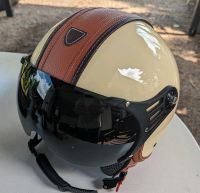 Motorrad Helm - Retro Helm - Jet Helm - größe "S" - Neuzustand Hessen - Hüttenberg Vorschau