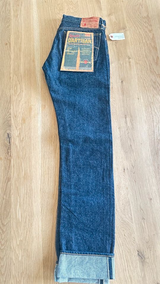 Studio D'Artisan SD-106 Slim Straight Japan Jeans Selvedge W30 in Germering