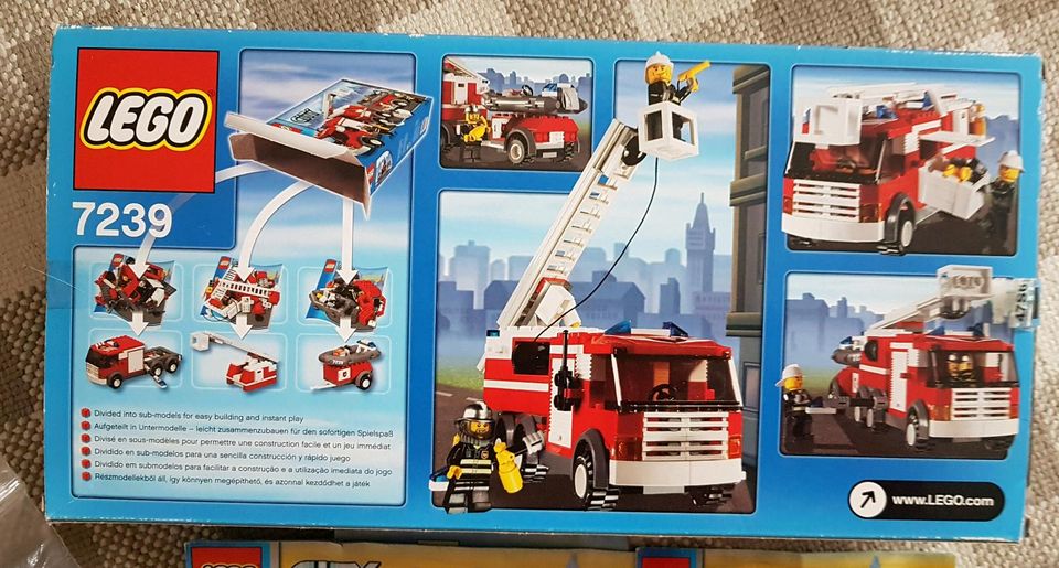 LEGO CITY - Feuerwehrlöschzug - 7239 in Bamberg