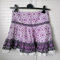 Orsay Boho Ethno Blumen Muster Sommer Rock Hippie 38 M Lila Hessen - Griesheim Vorschau