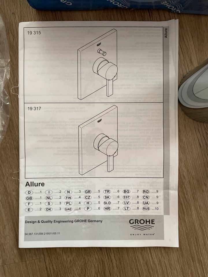 Grohe Allure Einhandmischer Badarmatur in Waldhambach