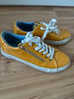 Sneakers Turnschuhe gold senf Größe 39 Obervieland - Arsten Vorschau