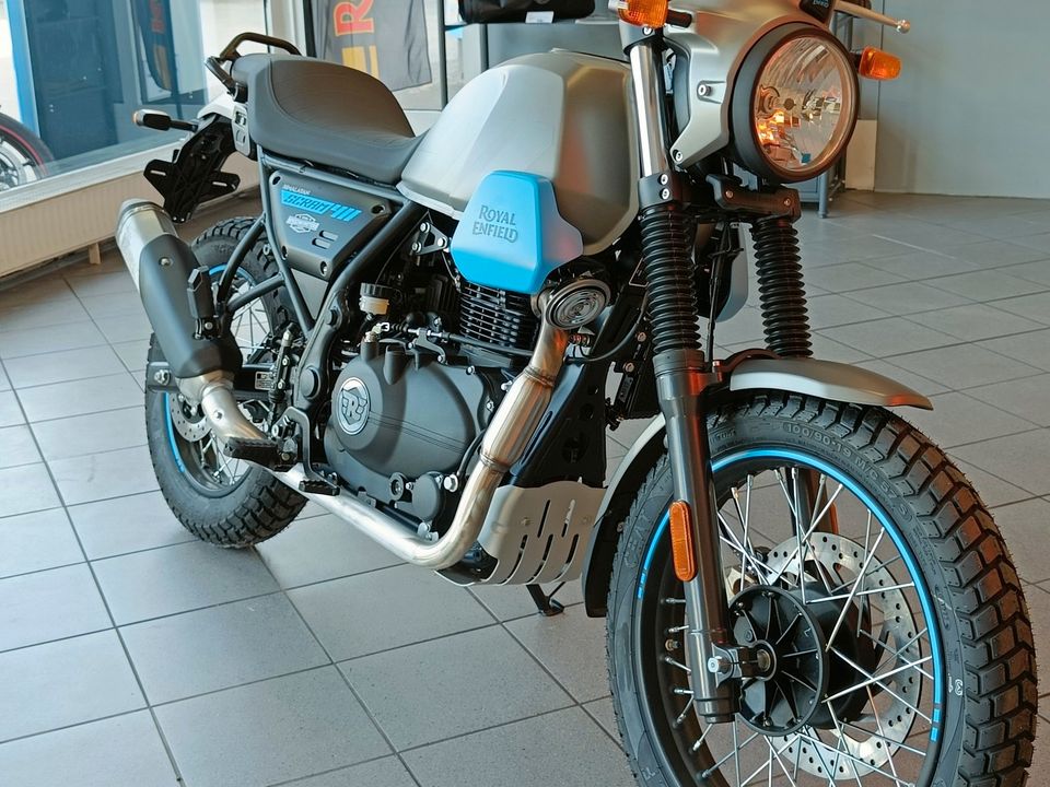 Royal Enfield Scram 411 Graphite Blue SONDERPREIS NEU in Kiel