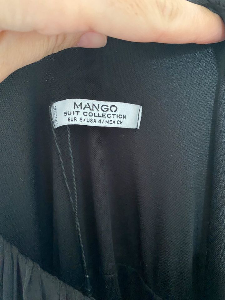 Mango maxikleid schwarz Plissee S in Köln