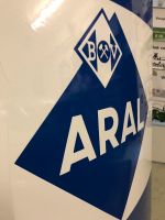 ARAL Tanksäule Zapfsäule Tankstelle Emailleschild Ölkabinett 50er Duisburg - Homberg/Ruhrort/Baerl Vorschau