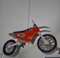 Elobra Deckenleuchte, Hängelampe, Lampe, Kinder, Motorrad Saarland - Blieskastel Vorschau