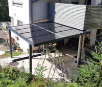 PV-Terrasse Bausatz Stahl Doppelglas Photovoltaik 4 x 5 m Bayern - Rottenburg a.d.Laaber Vorschau