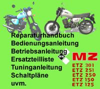 MZ ETZ 125 150 250 251 301 Reparaturhandbuch Betriebsanleitung Brandenburg - Cottbus Vorschau