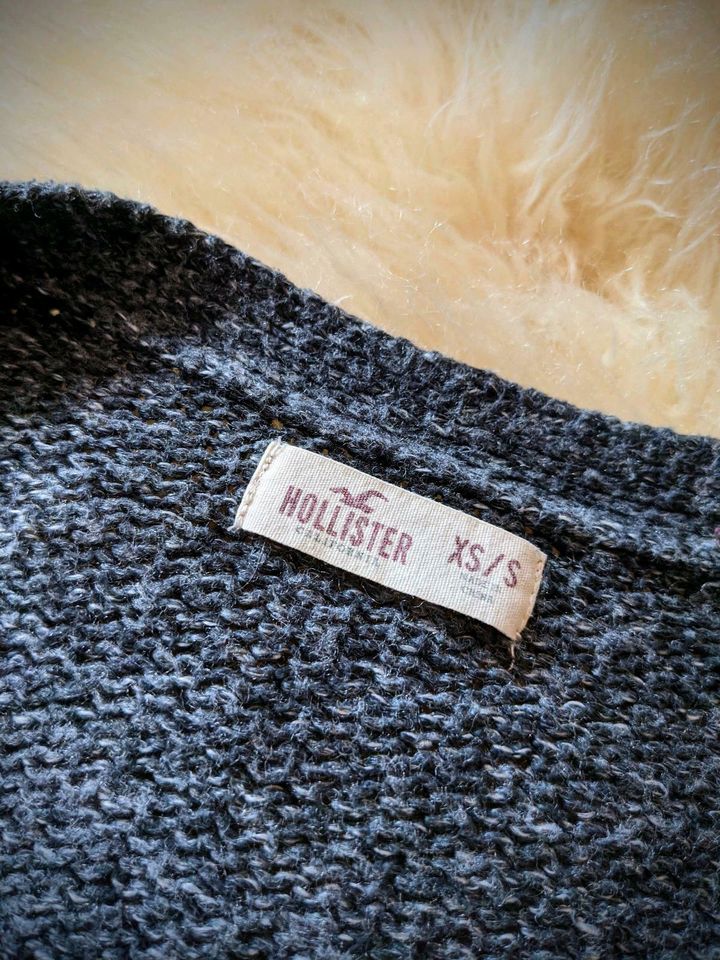 grauer Cardigan von Hollister - Strickweste, Norweger in Saarbrücken