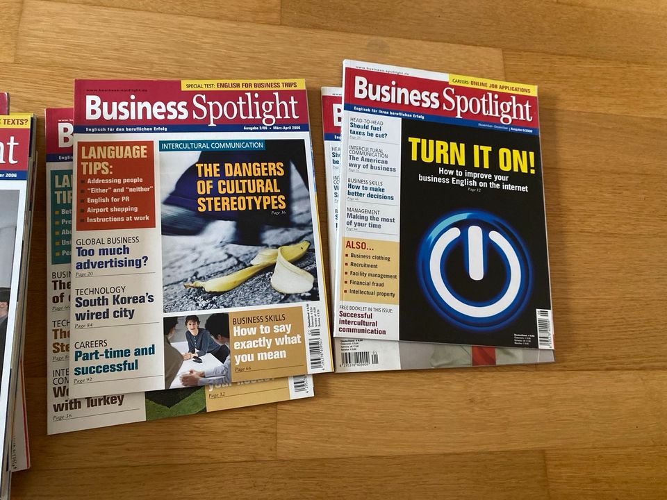 Business Spotlight, Zeitschrift, Englisch in Lüneburg