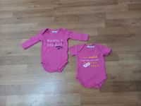 Set Baby Body Newborn Mama Papa Spruch Kurzarm Langarm Pink 62 Pankow - Französisch Buchholz Vorschau