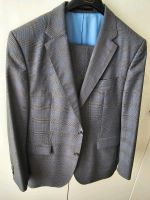 Anzug*Gr. 56*grau-blau*Muster*selten getragen Niedersachsen - Edewecht Vorschau